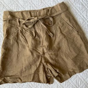 A New Day High-rise Paper Bag Shorts